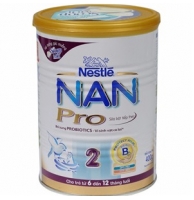 Sữa Nan Pro 2 dành cho trẻ 6-12 tháng tuổi 400g