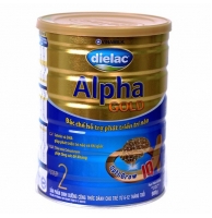 Sữa Diealac Alpha step 2 Gold cho trẻ 6-12 tháng tuổi 400g