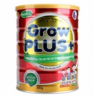 Sữa Grow Plus+  đỏ dành cho gtrer suy dinh dưỡng thấp còi 900g