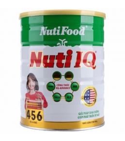 Sữa Nuti IQ 456 dành cho trẻ 4- 6 tuổi 900g