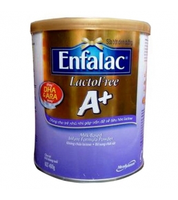 Sữa Enfalactofree dành cho trẻ rối loạn tiêu hóa từ 0-12 tháng 400g